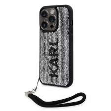 Karl Lagerfeld tok ezüst KLHCP13LPSQRKS Apple Iphone 13 Pro készülékhez tok és táska