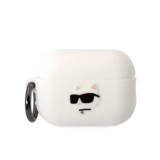 Karl Lagerfeld tok fehér (KLAP2RUNCHH) Airpods Pro készülékhez (127381) audió kellék