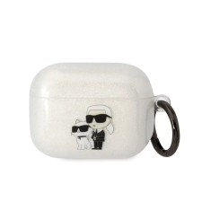  Karl Lagerfeld tok fehér (KLAPHNKCTGT) Airpods Pro készülékhez fülhallgató, fejhallgató tok
