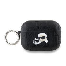 Karl Lagerfeld tok fekete KLAP2PGKCPK Apple Airpods Pro 2 készülékhez (130255) fülhallgató, fejhallgató tok