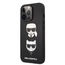 Karl Lagerfeld tok fekete (KLHCP13LSAKICKCBK) Apple Iphone 13 Pro készülékhez tok és táska