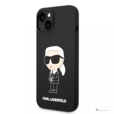 Karl Lagerfeld tok fekete (KLHCP14MSNIKBCK) Apple Iphone 14 Plus készülékhez tok és táska