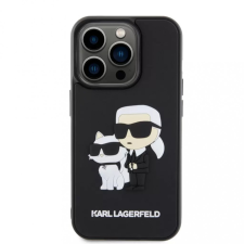 Karl Lagerfeld tok fekete KLHCP15L3DRKCNK Apple Iphone 15 Pro készülékhez tok és táska