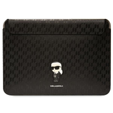 Karl Lagerfeld tok KLCS16SAKHPKK 16&quot; fekete saffiano monogram ikonikus tok és táska