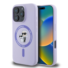 Karl Lagerfeld tok lila KLHMP16XSCMKCRHU Apple Iphone 16 Pro Max készülékhez tok és táska