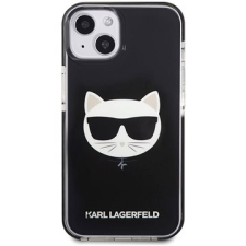 Karl Lagerfeld TPE Choupette Head Tok az iPhone 13 készülékhez Black tok és táska