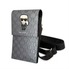 Karl Lagerfeld Univerzális mobiltáska - Szürke/Mintás (KLWBSAMIPG) tok és táska