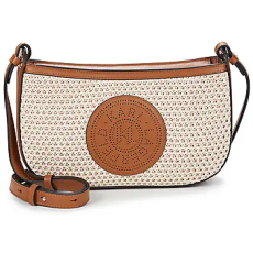 Karl Lagerfeld Válltáskák K/CIRCLE SADDLE CB RAFFIA MESH Bézs Egy méret