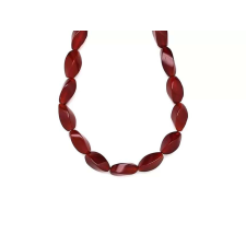 Karneol csavart rizs 7-8x16mm medál