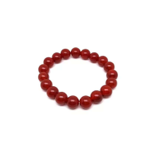 Karneol golyó karkötő 10mm karkötő