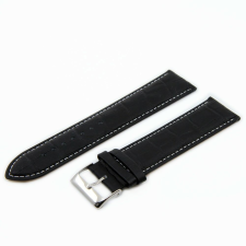  Karóra szíj,  fekete 100+140/26 mm XXL óraszíj