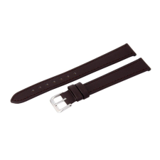  Karóra szíj, sötétbarna színű, 85+125 mm / 16 mm XL óraszíj