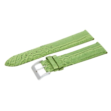  Karóra szíj, zöld színű, 85+125 / 24 mm óraszíj
