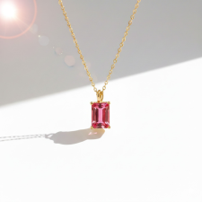 KÁRPÁTHY ékszer DIY Július kristály nyaklánc, aranyozott nyaklánc