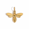 KÁRPÁTHY ékszer Méhecske charm, aranyozott