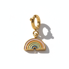 KÁRPÁTHY ékszer RAINBOW charm, aranyozott egyéb ékszer