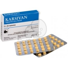 Karsivan tabletta idősödő kutyáknak 60 db (50mg) vitamin, táplálékkiegészítő kutyáknak