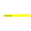 . Karszalag, 3/4", tyvek, neon sárga
