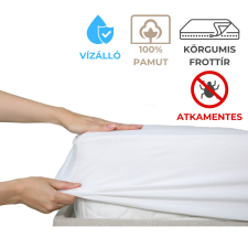 Kartaltex 100x200 ATKAMENTES vízhatlan körgumis frottír matracvédő gumilepedő, inkontinencia lepedő lakástextília