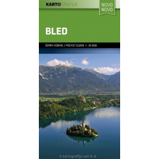 Kartografija Novo Bled turista térkép Kartografija Novo 2013 1:25 000 Bled térkép térkép