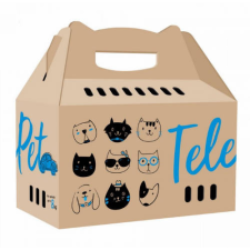 karton cicaszállító szállítóbox, fekhely macskáknak