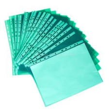 Karton Genotherm lefűzhető A4, 50 micron, 25 db/csomag, zöld (KARTON_49933) lefűző