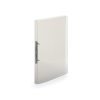 Karton Gyűrűskönyv A4, 2 gyűrűs 2cm gerinc áttetsző PP, Karton P+P Lines füst
