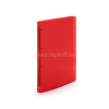 Karton Gyűrűskönyv A4, 4 gyűrűs 2cm gerinc áttetsző PP, P+P Lines piros (KARTON_52392)