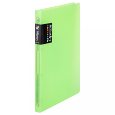 Karton Gyűrűskönyv A4, 4 gyűrűs 2cm gerinc PP, Karton P+P Opaline zöld gyűrűskönyv