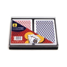  Kártya 2*55 lap, műanyag dobozban 750116 társasjáték