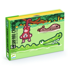  Kártyajáték - Krokodil safari - Safari Croco társasjáték