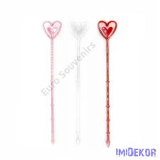  Kártyatartó betűző 80db/csomag 23cm - Rózsaszín dekorációs kellék