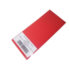 Kaskad ELVÁLASZTÓCSÍK KASKAD 105X240MM 160GR 50ÍV "29" VÖRÖS irattartó