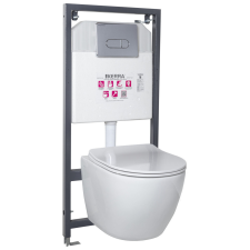  Kasos Pacific Chrome falba építhető WC tartály szett szaniter