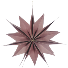  Kassia felakasztható dísz fáradt rózsaszín arany 50 cm karácsonyi dekoráció