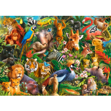 kastély puzzle csodás állatok 300 darab puzzle, kirakós