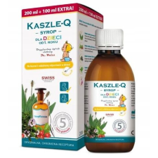Kaszle-Q Gyermek Köhögés Elleni Szirup, 300 ml - Hosszú Lejárati Idővel! gyógyhatású készítmény