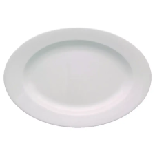  Kaszub ováltál 38 cm porcelán tányér és evőeszköz