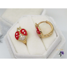  Katka antiallergén katica fülbevaló-18K fülbevaló