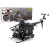  Katonai helikopter fényekkel elemes
