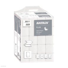 Katrin Kéztörlő Z hajtogatott 150lap 2rétegű 22,5x23cm szuper fehér KATRIN PLUS Handypack