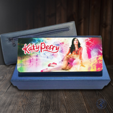 Katy Perry női pénztárca(Kék) ajándéktárgy