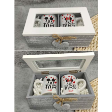  Kávésbögre szett - Mickey mouse páros ajándék bögrék, csészék