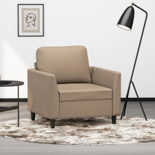  kávészínű műbőr kanapéfotel 60 cm bútor