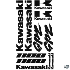 Kawasaki 1100 GPZ szett matrica matrica