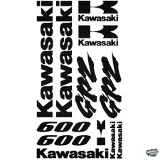  Kawasaki 600 GPZ szett matrica matrica