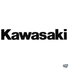  Kawasaki felirat &quot;2&quot; matrica matrica