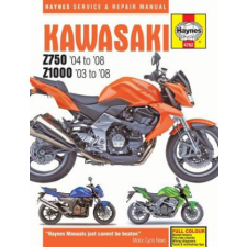  Kawasaki Z750 & Z1000 (03 - 08) – Anon idegen nyelvű könyv