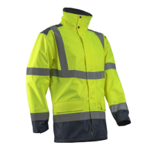 KAZAN KOMBINÁLHATÓ HI-VIZ SÁRGA ESŐKABÁT_2XL láthatósági ruházat