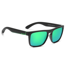 KDEAM napszemüveg polarizált fekete zöld UV400 férfi női uniszex napszemüveg